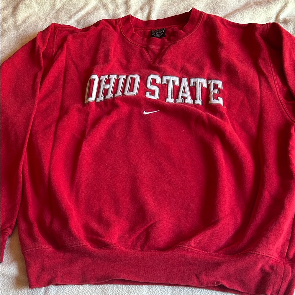 Nike Red Ohio State Sweatshirt